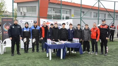 Kırklareli'nde Gençlere Spor Desteği