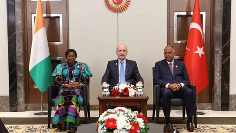 TBMM Başkanı Kurtulmuş Fildişi Sahili ile Görüştü