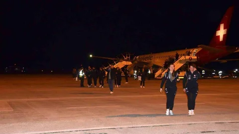 İsviçre Kadın Futbol Takımı Sinop'ta