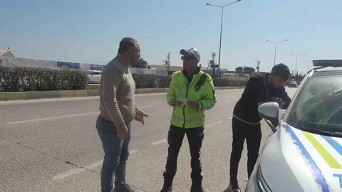 Hatay'da Dronlu Trafik Denetimi Ceza Uygulamaları