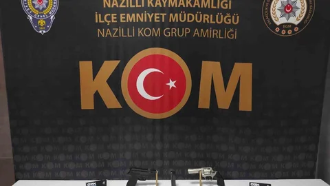 Aydın'da Ruhsatsız Silah Ele Geçirildi