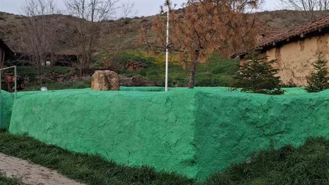 Eşankara Dede Türbesi'nde Bakım Çalışmaları