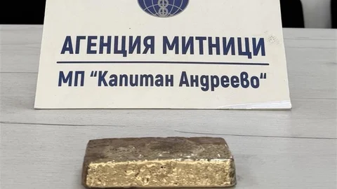 Edirne'de Tırda Külçe Altın Yakalandı