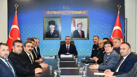 Tekirdağ'da Plaj Güvenliği Toplantısı Yapıldı