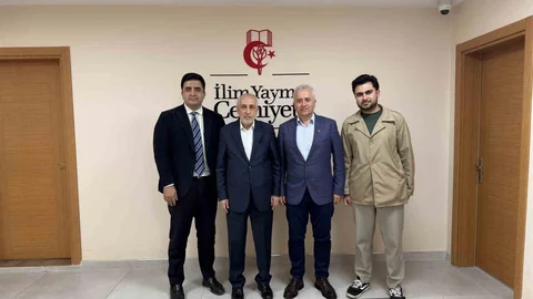 Malatya'da İş İnsanları Cemiyetini Ziyaret Etti