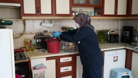 Manisa'da Temizlik Hizmeti Verildi