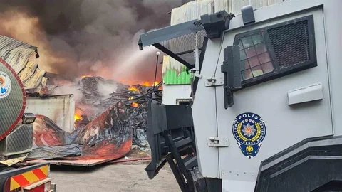 Adana'da Yangın Kontrol Altında