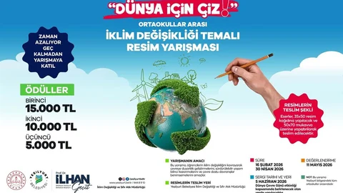 Yeşilyurt'ta Resim Yarışması Düzenleniyor