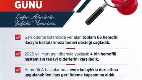 Bakan Işıkhan'dan Hemofili Açıklaması