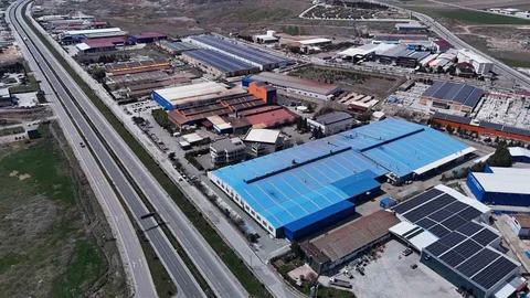 Sivas'ta Leylekler Yuva Yaptı