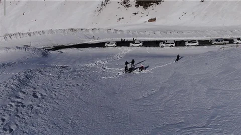 Van'da Çığ İncelemesi Yapıldı