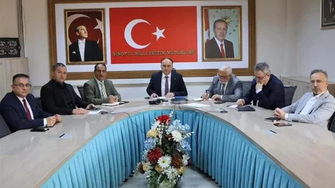 Sinop'ta Okul Güvenliği Toplantısı