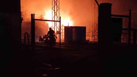 Eğirdir'de Trafo Yangını Meydana Geldi