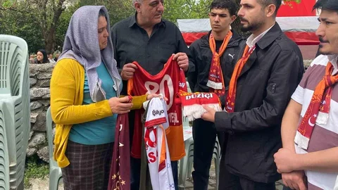 Osmaniye'de Galatasaray Forması Anısı