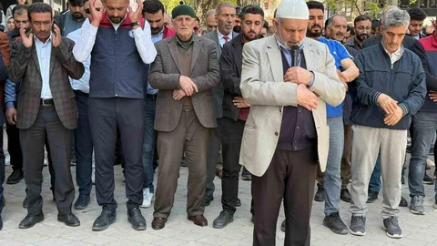 Iğdır'da Gıyabi Cenaze Namazı