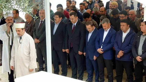 Muğla'da Gıyabi Cenaze Namazı Kılındı