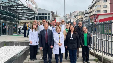 Zonguldak’ta Sağlıkta Şiddete Tepki Gösterildi