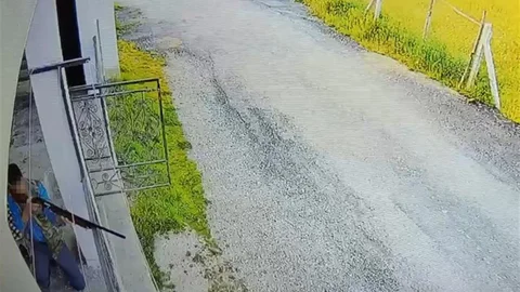 Malatya'da Komşu Kavgası Anbean Kaydedildi