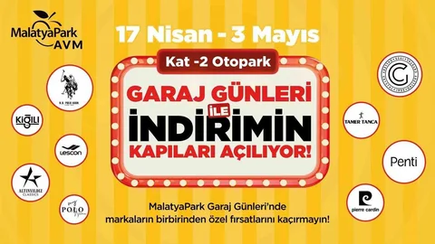 Malatya'da Garaj Günleri Etkinliği Başladı