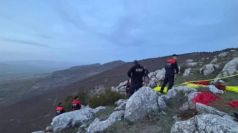 Yozgat'ta Mahsur Kalan Keçi Kurtarıldı