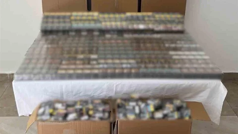 Antalya'da Kaçak Sigara Operasyonu