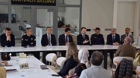 Karapınar'da Eğitim Güvenliği Görüşüldü