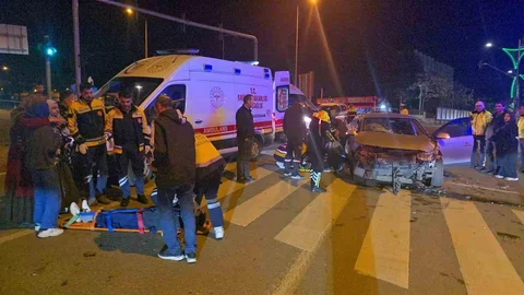 Bingöl'de Trafik Kazası Meydana Geldi