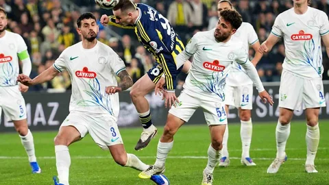 Fenerbahçe'nin Rizespor Serisi Sona Erdi