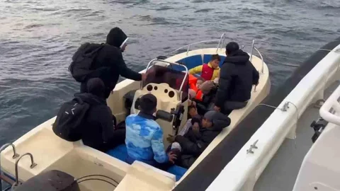 Çanakkale'de Kaçak Göçmen Operasyonu