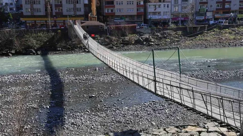 Artvin'deki Asma Köprüler Tarih Yazıyor