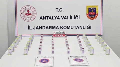 Antalya'da Uyuşturucu Operasyonu