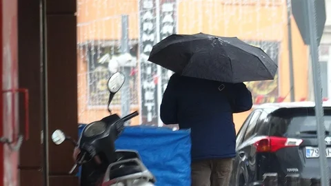 Kilis'te Yağış ve Sis Etkili Oldu