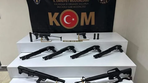Elazığ'da Ruhsatsız Silah Operasyonu
