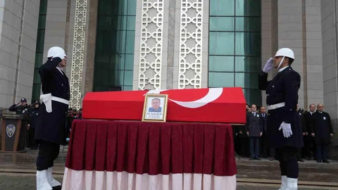 Polis Memuru Son Yolculuğuna Uğurlandı