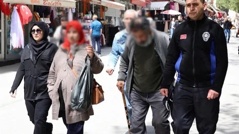 Kırıkkale'de Dilencilik Operasyonu Gerçekleşti