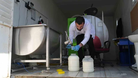 Muş'ta Süt Soğuk Zincir Projesi Başladı