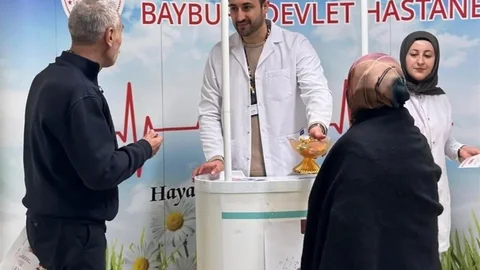 Bayburt'ta Kalp Sağlığı Bilgilendirmesi Yapıldı