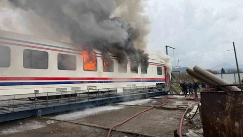 Yeni Vagon Yangını Sakarya'da Meydana Geldi