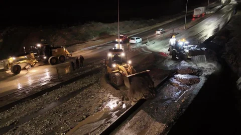 Adıyaman'da Şiddetli Yağış Sonrası Heyelan