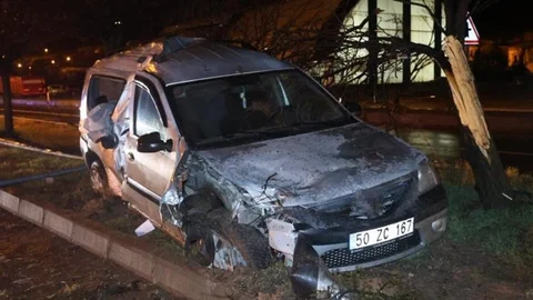 Nevşehir'de Alkollü Sürücü Çalılara Saklandı