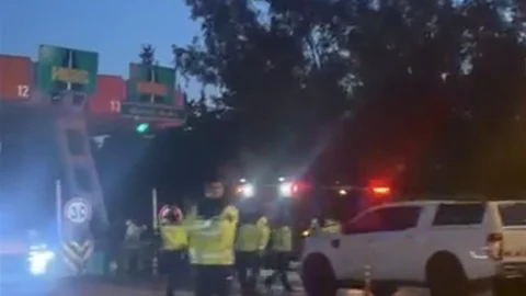 İzmir'de Kaza Sonrası Yangın