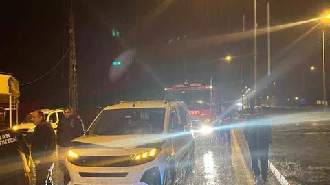 Van'da Trafik Kazası Meydana Geldi