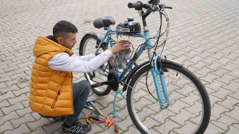 Kastamonu'da Mobil Bisiklet Üretildi