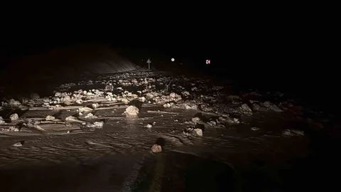 Gercüş'te Heyelan Olayı Yaşandı