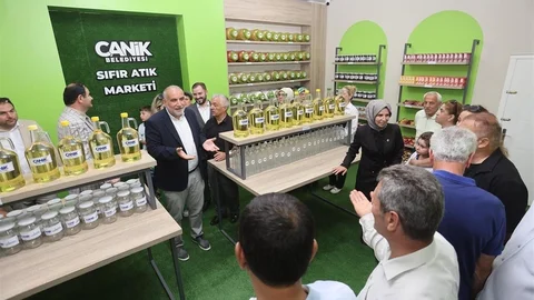Samsun'da 5 Ton Atık Geri Dönüşüme Kazandırıldı