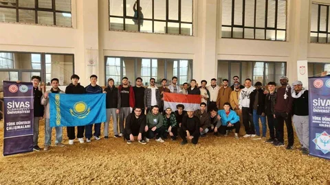 Sivas'ta Uluslararası Öğrenciler Buluştu