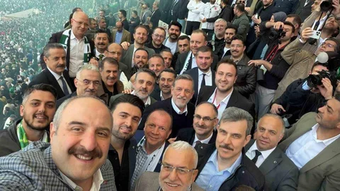 Bursa'da Şampiyonluk Kutlaması