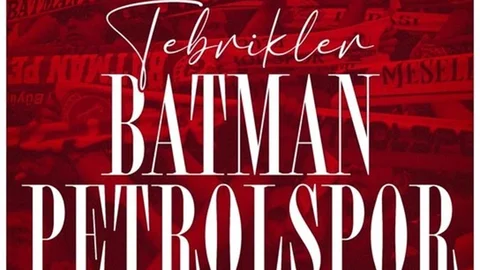 Cumhurbaşkanı Erdoğan'dan Batman Petrolspor'a Tebrik
