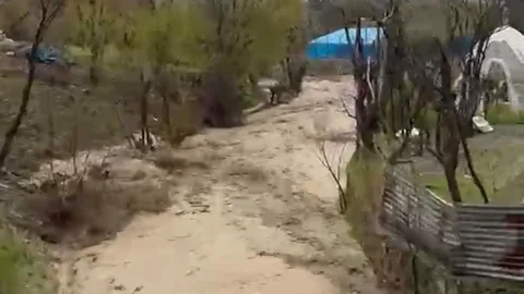 Şırnak'ta Sel Felaketi Aniden Ortaya Çıktı