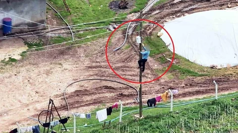 Diyarbakır'da Kaçak Elektrik Hattı İptali